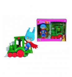 Docka masha superhjälte med tåg 109302119 Simba Toys- Futurartshop.com