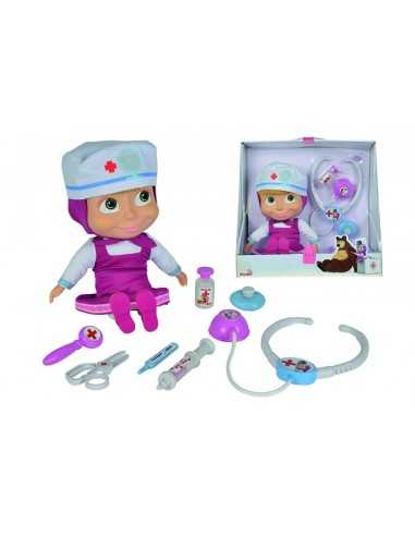 masha dottoressa centimetri 30 con accessori SIM109306542 Simba Toys | Futurartshop.com