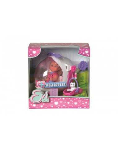 Evi love rescue pets with helicopter SIM105739469 Simba Toys | Futurartshop.com