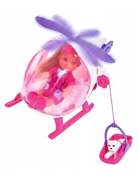 Evi love rescue pets with helicopter SIM105739469 Simba Toys | Futurartshop.com