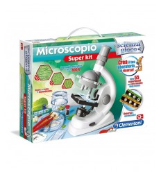Super kit de microscopio 13967 Clementoni- Futurartshop.com