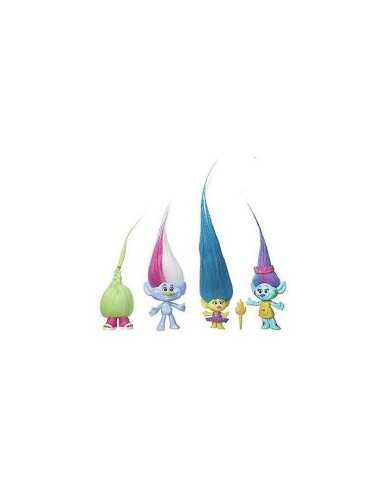 trolls mini characters funny hairstyles HASB6557EU40/B7364 Hasbro | Futurartshop.com