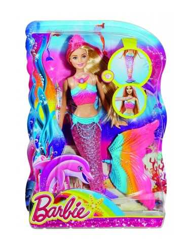 barbie sirena arcobaleno di luci MATDHC40 Mattel | Futurartshop.com