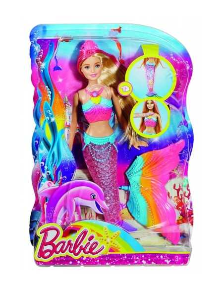Barbie sirena rainbow of lights MATDHC40 Mattel | Futurartshop.com