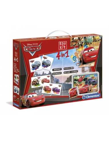 Clementoni 13779 - Edukit 4 in 1 Cars2 CLE13779 Clementoni | Futurartshop.com