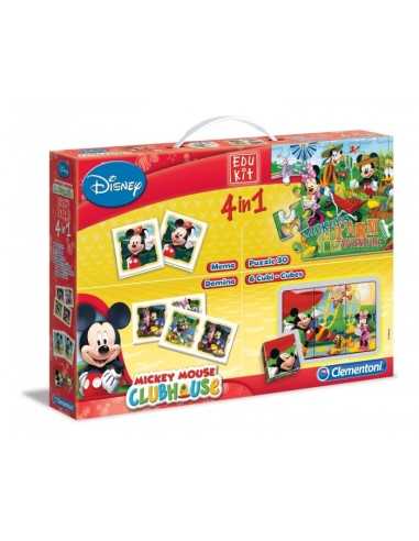 Clementoni 13795-4 in 1 Mickey Edukit CLE13795 Clementoni | Futurartshop.com
