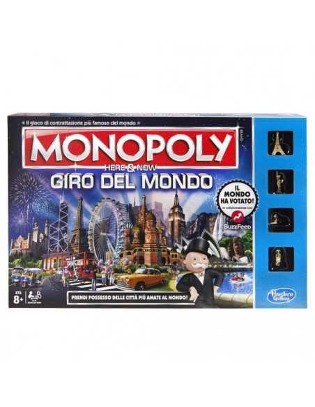 monopoly around the world again HASB23484560 Hasbro | Futurartshop.com