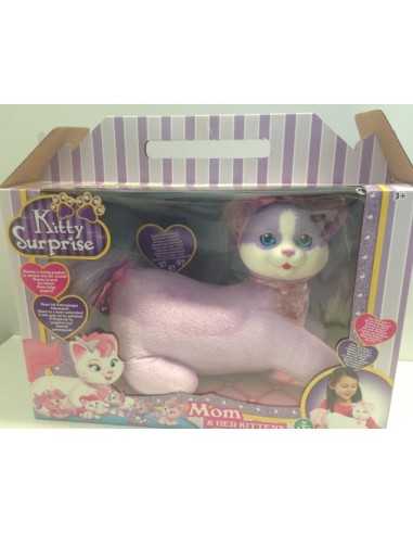 kitty surprise peluche gatto con cuccioli iris GIOPUP01000/2 Giochi Preziosi | Futurartshop.com