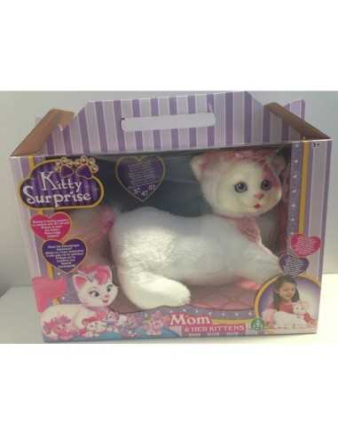 kitty surprise peluche gatto con cuccioli snow GIOPUP01000/1 Giochi Preziosi | Futurartshop.com