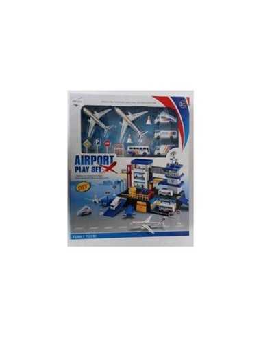 Set airport with vehicles and accessories GIORDF51674 Giochi Preziosi | Futurartshop.com