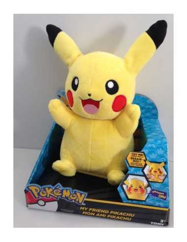 Pokemon plush pikachu with functions ROC20287132 Tomy | Futurartshop.com