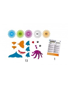 Bunchems kit effetto luce fosforescenti animali marini SPI6028258/20073841 Spin master | Futurartshop.com