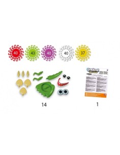 Luminescent effect light kit Bunchems dinosaurs SPI602858/20073842 Spin master | Futurartshop.com
