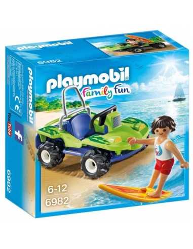 Playmobil surfer with quad PLA6982 Playmobil | Futurartshop.com