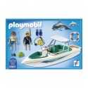 PLAYMOBIL sub z łodzią motorową i delfiny 6981 Playmobil- Futurartshop.com
