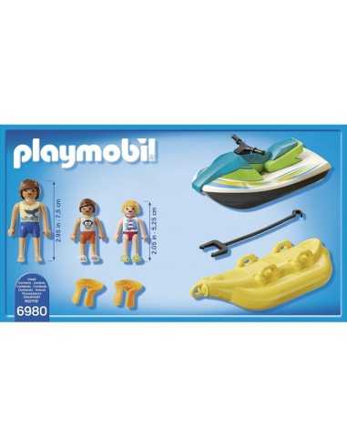 playmobil moto d'acqua con banana boat PLA6980 Playmobil | Futurartshop.com