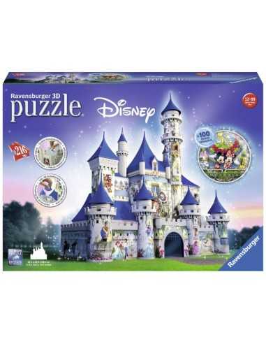 Puzzle 3D castello Disney 216 pezzi RAV12587 Ravensburger | Futurartshop.com