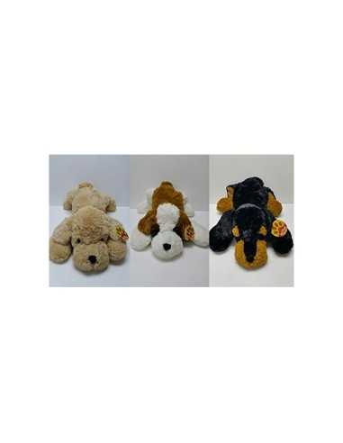 plush dog lying 80 cm 3 colors GIOHDG30414 Giochi Preziosi | Futurartshop.com