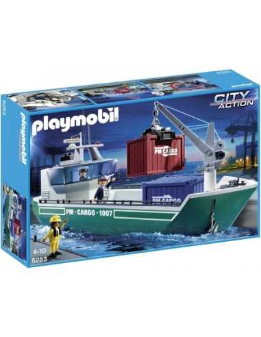 Playmobil 5253 - Nave Cargo con Gru di Carico  Playmobil | Futurartshop.com