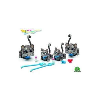 familia de desfile de mascotas Deluxe set 4 gatos con PTF06000/2 Giochi Preziosi- Futurartshop.com