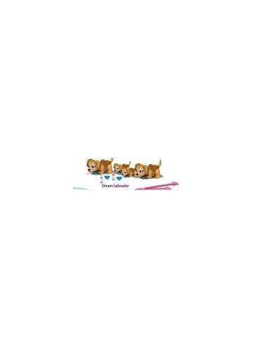 pet parade deluxe family set 4 cani beige GIOPTF06000/1 Giochi Preziosi | Futurartshop.com