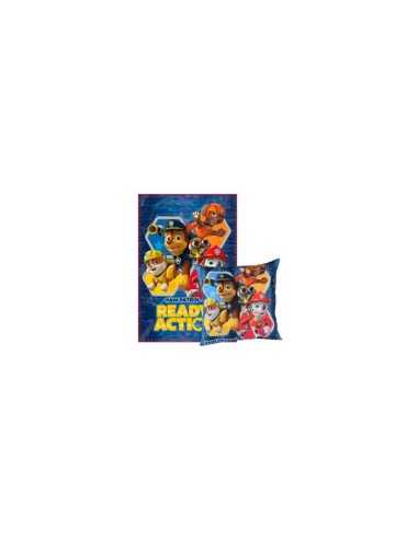 Paw patrol set more plaid pillow CER2200001666 Cerdà | Futurartshop.com