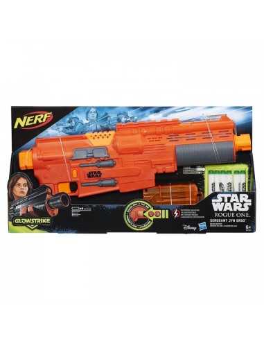 Star wars deluxe 6 nerf blaster with darts to sergeant jyn HASB7763EU40 Hasbro | Futurartshop.com
