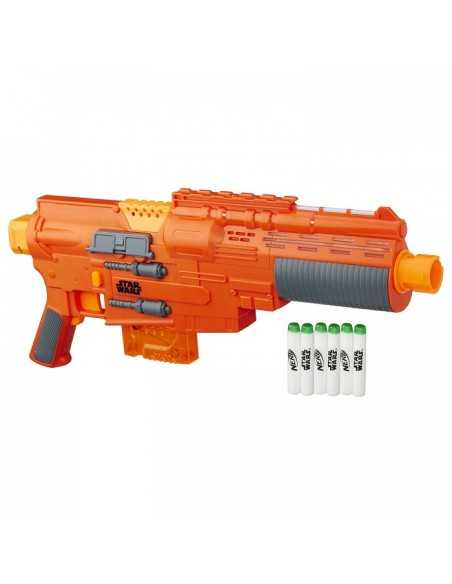 star wars sergeant jyn erso deluxe blaster nerf con 6 dardi HASB7763EU40 Hasbro | Futurartshop.com