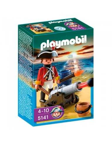 Playmobil 5141 - Ufficiale Cannoniere delle Giubbe Rosse 2242068895145 Playmobil | Futurartshop.com