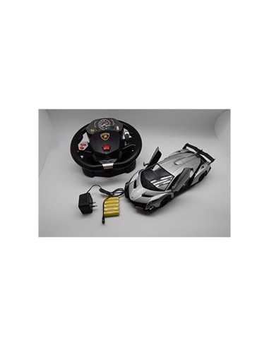 veicolo radiocomandato lamborghini veneno con volante 2 colori PRI2289F Prismalia | Futurartshop.com