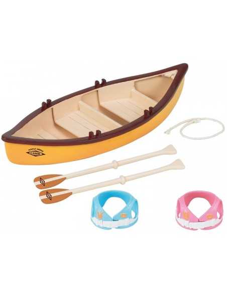 sylvanian families set canoe for 2 posts BOR2883.SYL Epoch | Futurartshop.com