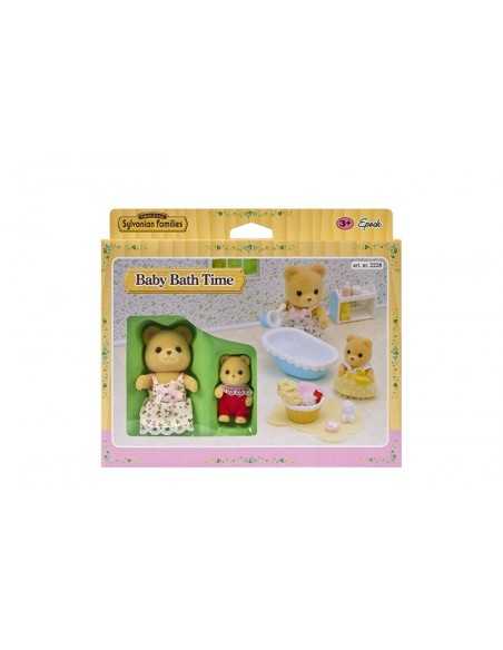 set bagno con 2 personaggi sylvanian families BOR2228.SYL Epoch | Futurartshop.com