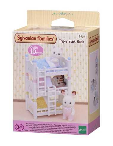 sylvanian families letto a castello triplo BOR2919.SYL Epoch | Futurartshop.com