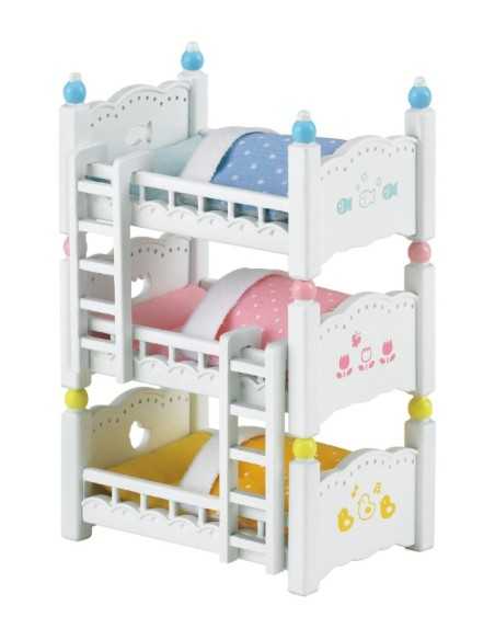 sylvanian families letto a castello triplo BOR2919.SYL Epoch | Futurartshop.com