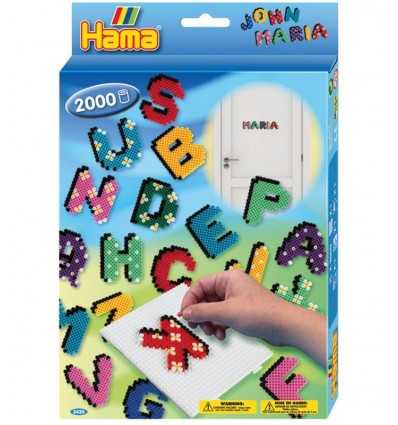 Hama Letras 2000 piezas 3424.AMA Hama- Futurartshop.com