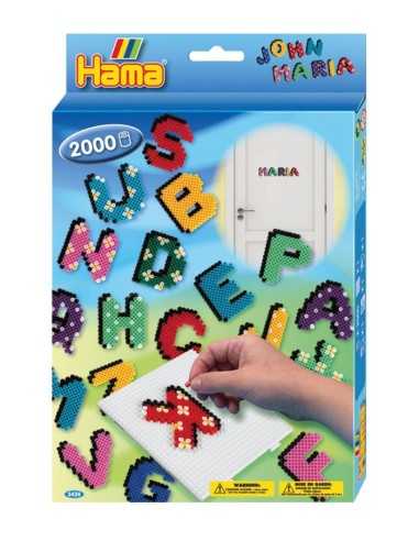 hama letters 2000 pieces BOR3424.AMA Hama | Futurartshop.com