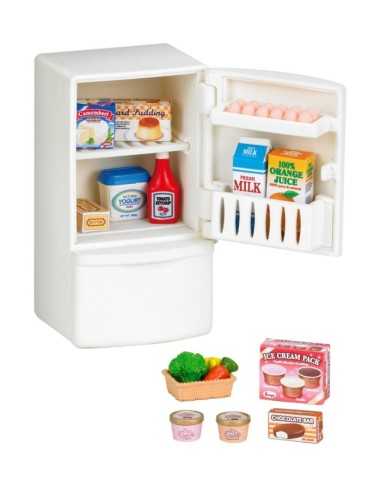 set frigorifero con15 accessori sylvanian families BOR3566.SYL Epoch | Futurartshop.com