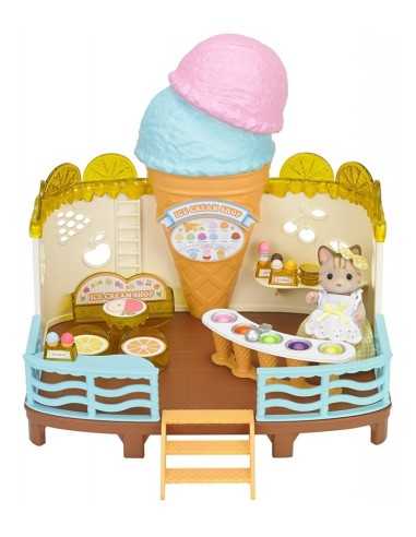 sylvanian families gelatiera sul lungomare coon 1 personaggio BOR5228.SYL Epoch | Futurartshop.com