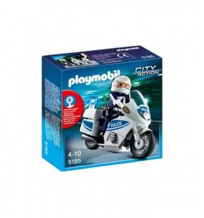 Playmobil 5185 - Motocicletta della Polizia 5185 Playmobil-Futurartshop.com