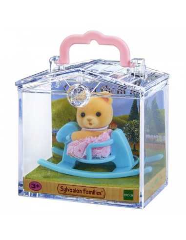 bebè orso con cavallo a dondolo sylvanian families BOR5199.SYL Epoch | Futurartshop.com