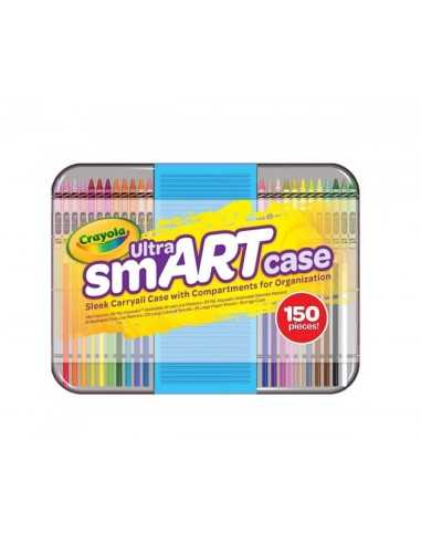 Briefcase smart case set with 150 pieces CRA04-6810 Crayola | Futurartshop.com