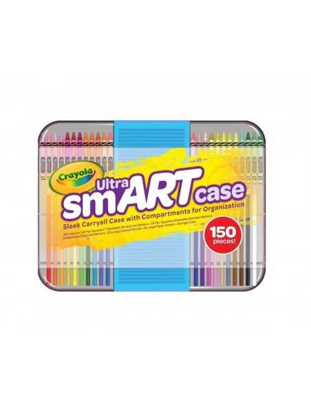 Briefcase smart case set with 150 pieces CRA04-6810 Crayola | Futurartshop.com