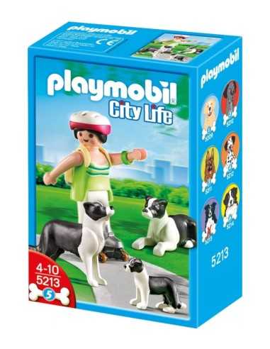 Playmobil 5213 - Famiglia di Border Collie 2154341945129 Playmobil | Futurartshop.com