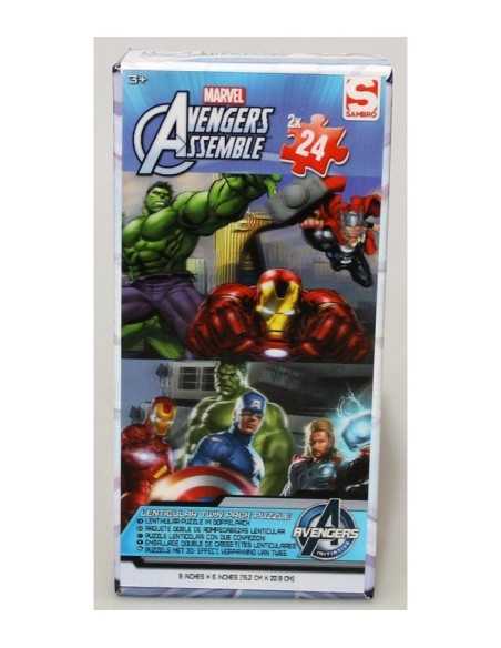 Double puzzle 24 pieces Avengers ACC164932 Accademia | Futurartshop.com