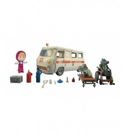 Masha Spielset Krankenwagen mit Zubehör 109309863 Simba Toys- Futurartshop.com