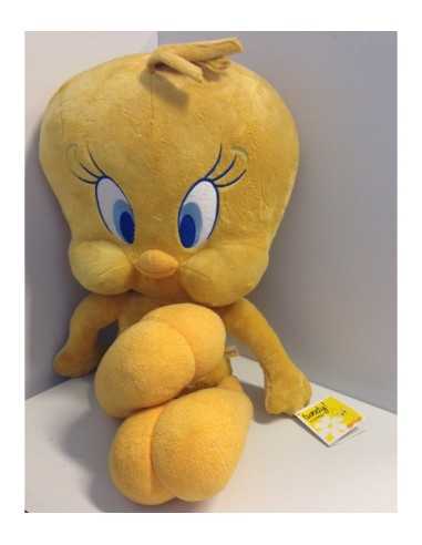 Plush Tweety Bird butterfly 70 cm 164037 Mazzeo | Futurartshop.com