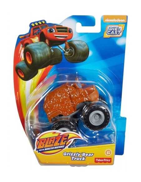Blaze veicolo Camion Grizzli orso marrone MATCGF20/DGK42 Mattel | Futurartshop.com