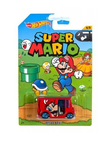 hot wheels vehicle super mario bread box MATDJK66/DJK71 Mattel | Futurartshop.com