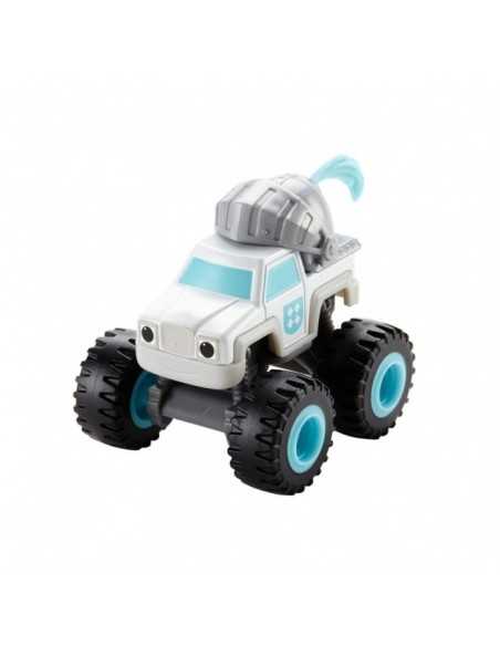 Blaze White Knight vehicle truck with helmet MATCGF20/DPL39 Mattel | Futurartshop.com