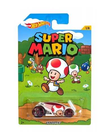hot wheels vehicle super mario vandetta MATDJK66/DJK68 Mattel | Futurartshop.com